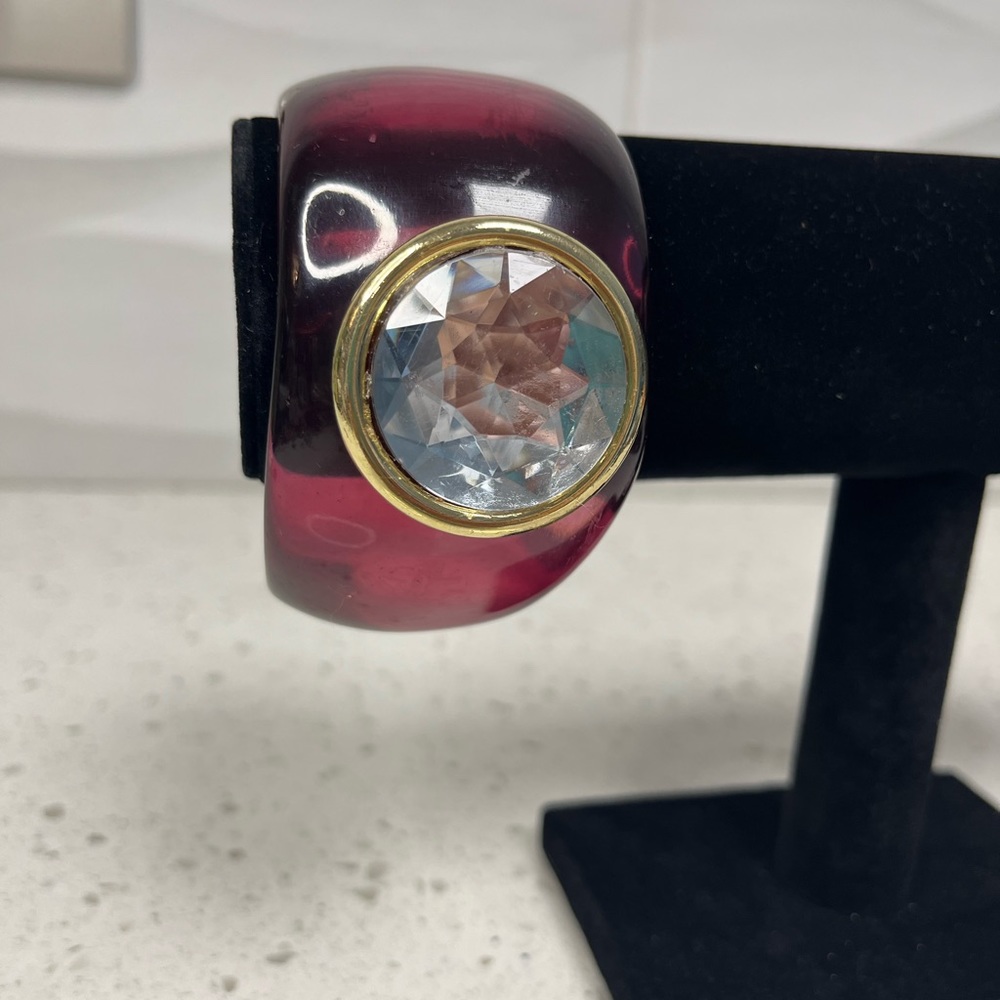 Vintage chunky‎ purple  bracelet
